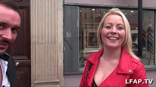 Petite Jolie rubio francaise aux beaux sodomisee grave