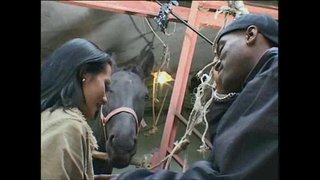 Vəhşi sərt групповуха rumıniya qız, 4 böyük хуи dərhal daxilində