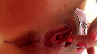 Euroslut Amaitéarach Príobháideacha Masturbation Vid Thaifeadadh do Chara faoi Lé