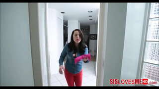 SisLovesMeHD - Big Tits Natura Paŝo Fratino Ludi Ĉirkaŭ POV