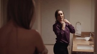 VERY SEXY GIRLS MEET AFTER SEPARATION AND GIVE LOVE